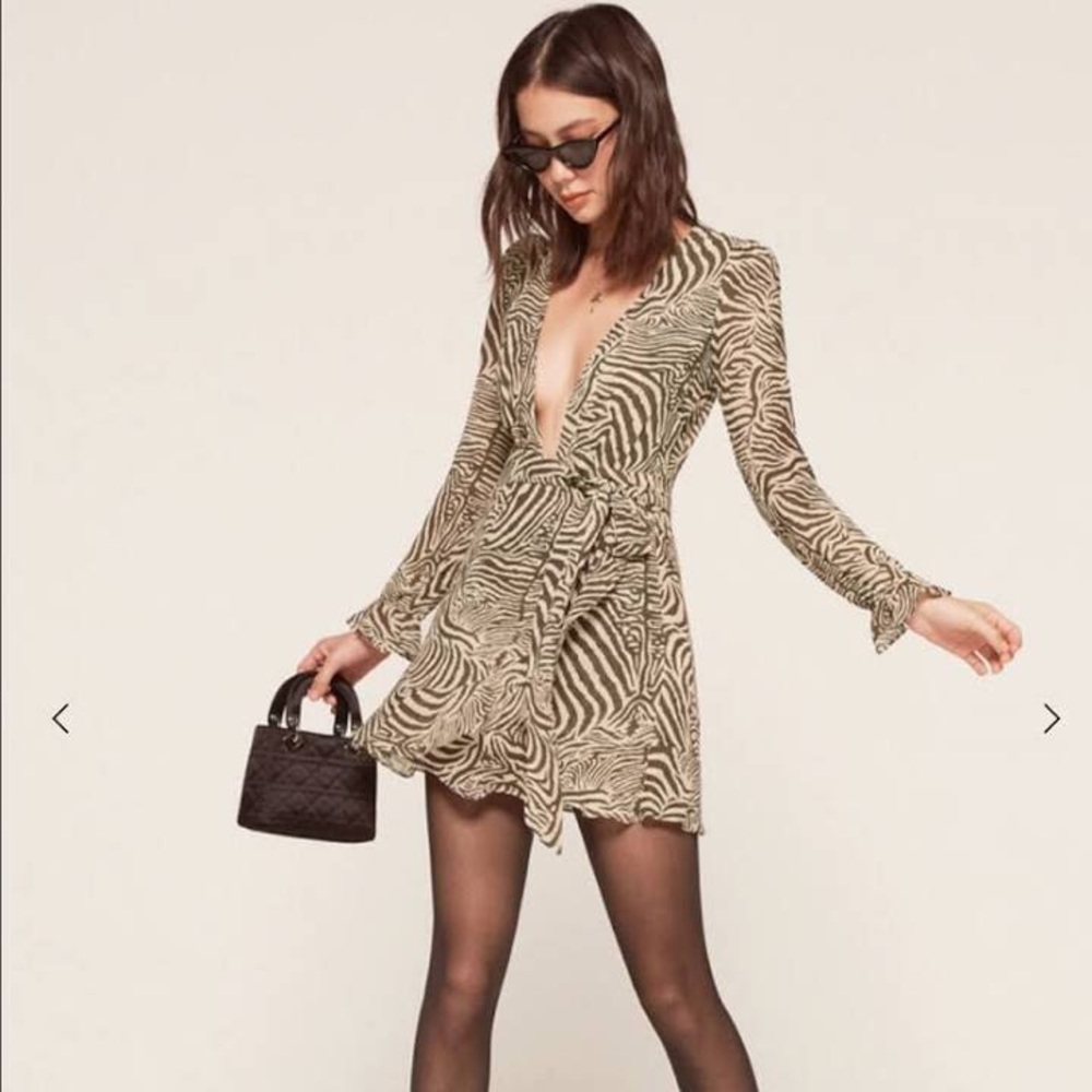 New Reformation Whitby Dress Medium